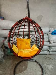 Rattan paip swing