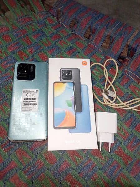 redmi A 10c 4GB ram 128 GB memory complete Saman 1