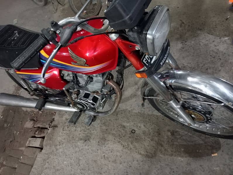 Honda cg 125for sale koi Kam ni honey Wala exchange 70 modal2020k st 1