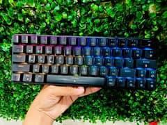 TMKB T63 RGB WiRELESS MECHANiCAL GAMiNG KEYBOARD BLACK 60%