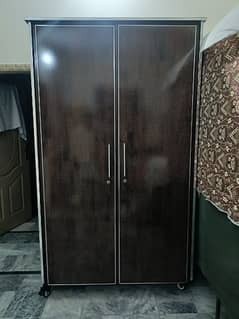 8 Ft Wooden wardrobe | Almari 8 Feet Long 0