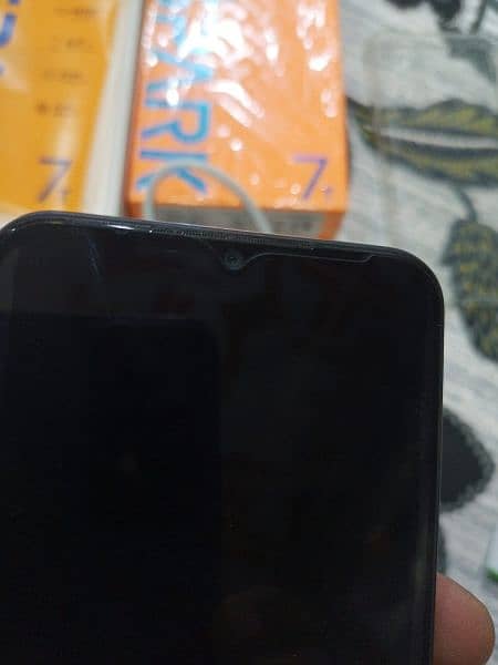 Tecno spark 7t  4/64 with box charger urgent sale 11