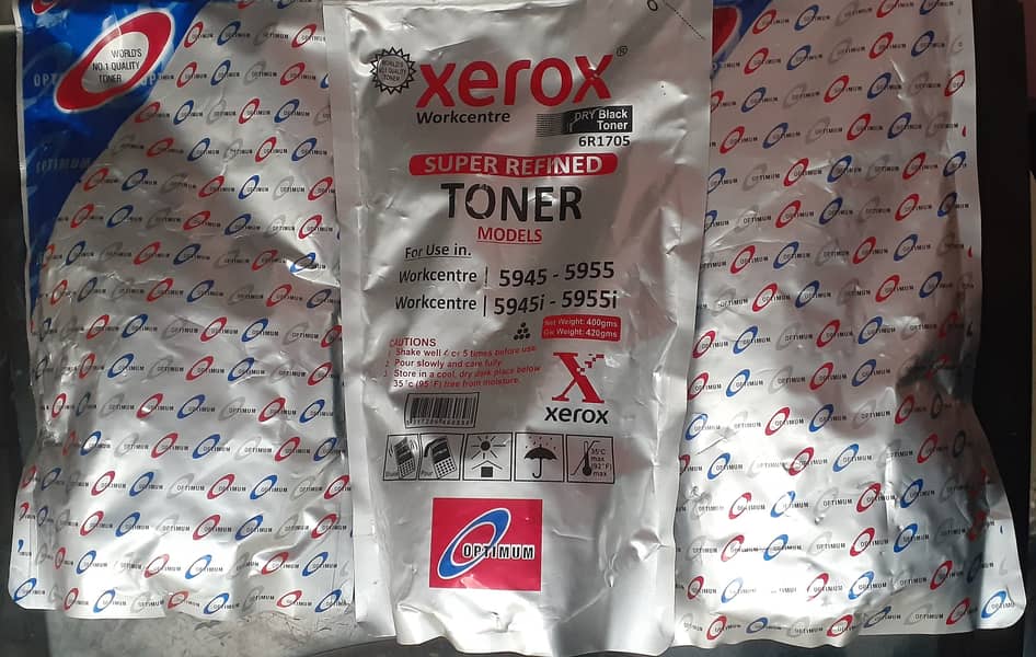 Xerox Refilling Bag Black Toner, OPTIMUM 500g XEROX TONER POWER 1