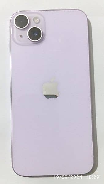 iPhone 14 plus 128 GB purple factory unlocked Esim only 1