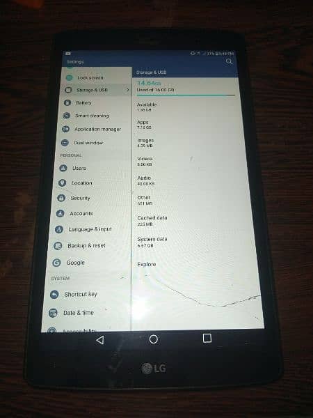 LG Verizon VK 815 Tablet 1