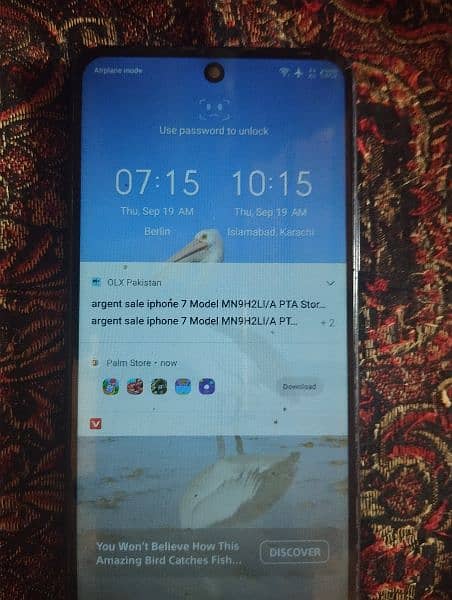 infinix note 10 for sale one hand is used 4