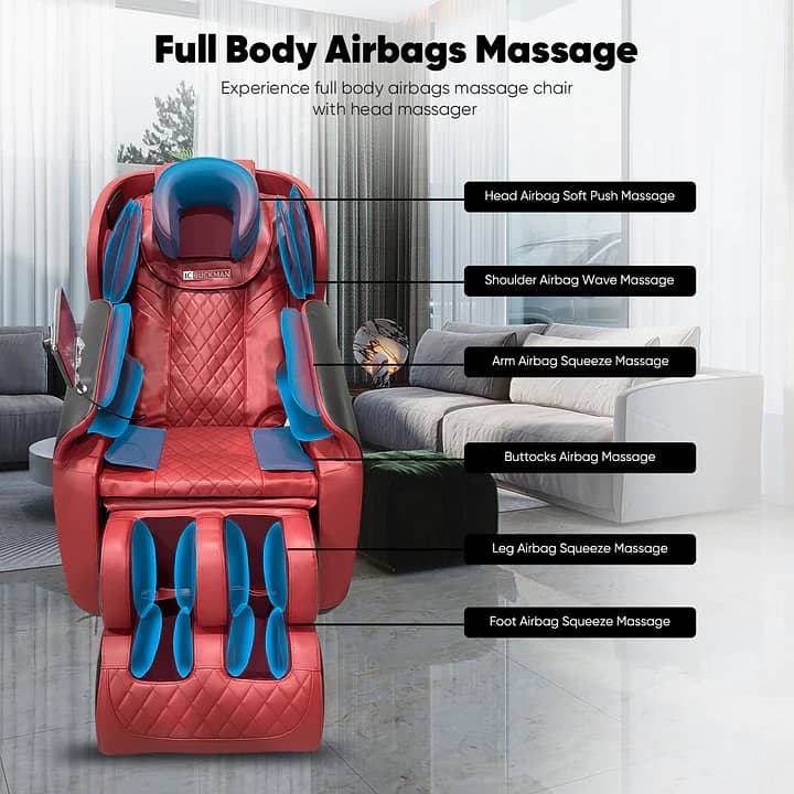 JC Buckman Indulge Us Massaging Chair| Massaging Chair | Chair 5