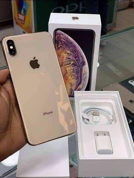 Apple iphone Xs Max 256 Gb with complete Box whatsaap 0346=45=69=053 3