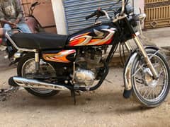 Honda CG 125 2022 06 month Karachi nmbr