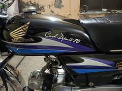 Honda CD70 Total ganiun