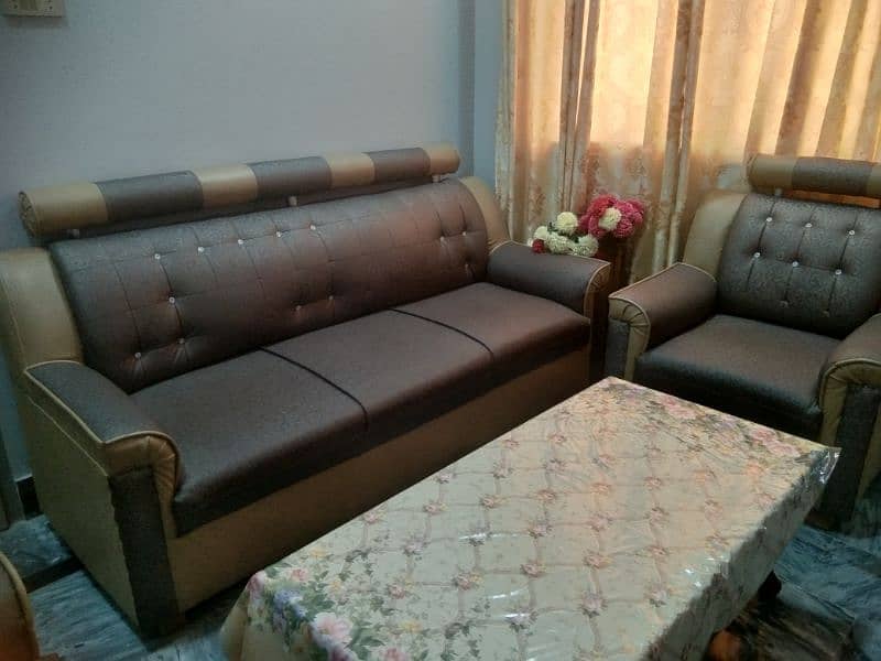 Leather Sofa Set 7