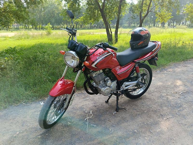 ravi piaggio 125 , exchng suzuki gs 150se yamaha ybr ybz ybr G honda 8