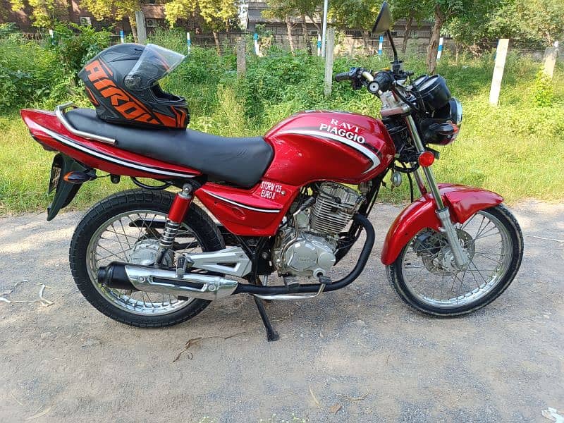 ravi piaggio 125 , exchng suzuki gs 150se yamaha ybr ybz ybr G honda 12