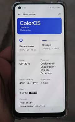 Oppo F21 Pro 5G 0