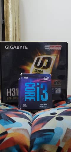 Core i3 9100f + Gigabyte H310m h 2.0 motherboard 0