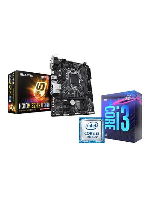 Core i3 9100f + Gigabyte H310m h 2.0 motherboard 2