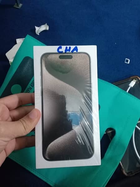 iPhone 15 pro max NON PTA not jv 256Gb 10by10 condition 3