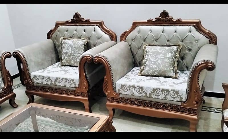 sofa set / sofa for sale / 7 seater chinyoti sofa  / luxury sofa set 0