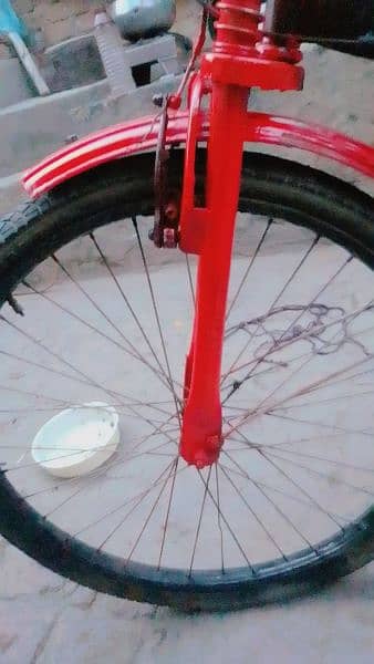 Bicycle in Red Color good Condition for sale 2