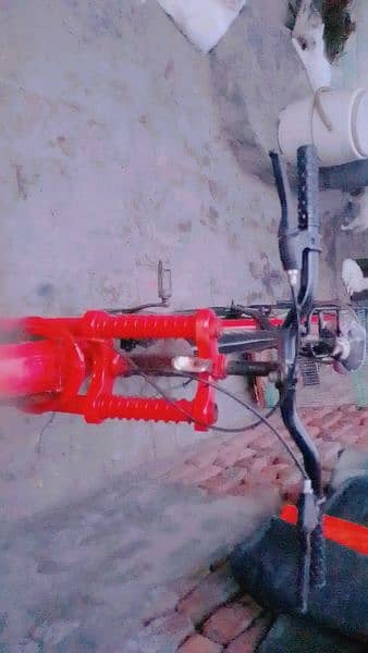 Bicycle in Red Color good Condition for sale 7