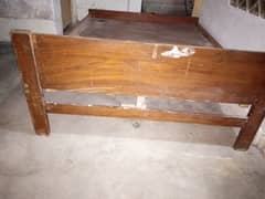 Double bed (Swat wood)