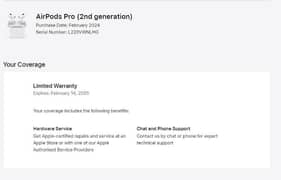 Airpods 2nd generation under warranty urgent sale