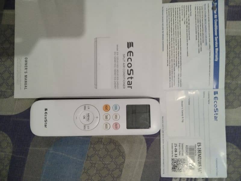 Ecostar ac 1.5 to.  DC inverter lush condition 1