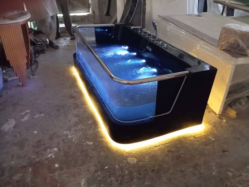 freestanding bathtubs/jacuuzzi / Corian and PVC vanities LED mirrorSSs 17