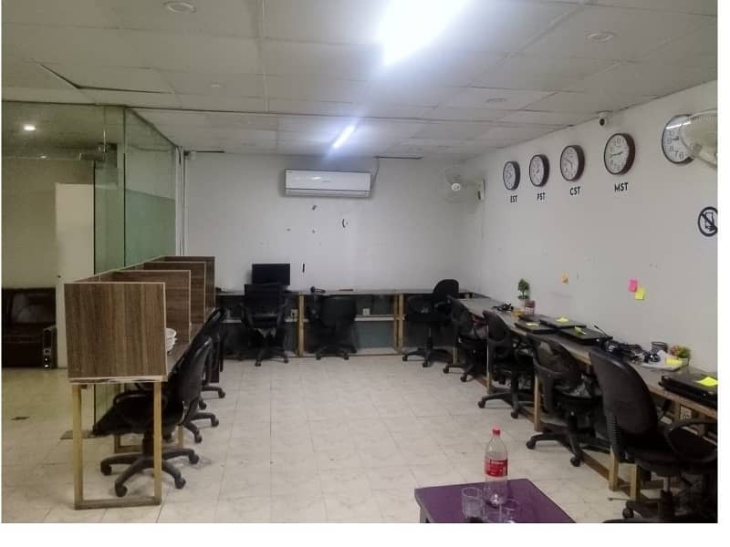 Area 950 Square Feet Office Available For Rent Real Pictures in Main Boulevard Road Gulberg 3 Lahore 3