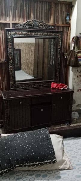 Bed, Dressing, Safe Almari, Show Case, Counter Table, Mirror 4