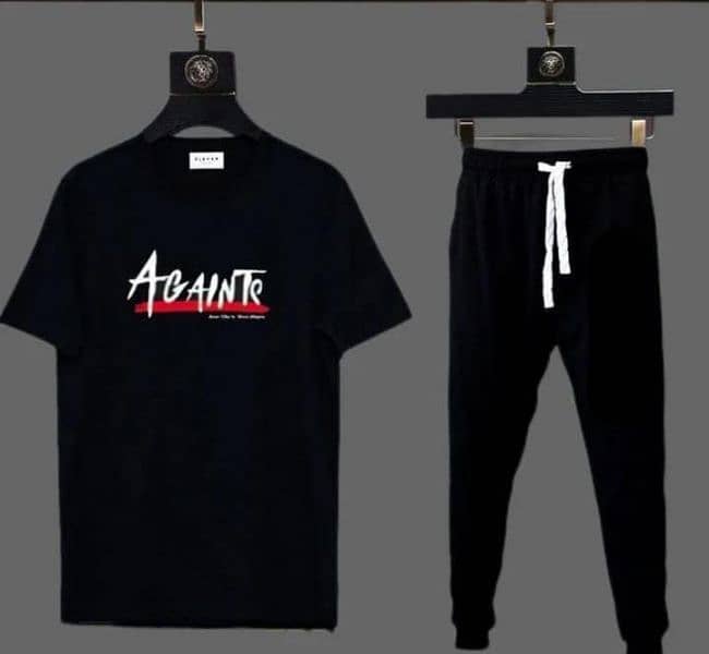 Branded T-shirts and trousers 1