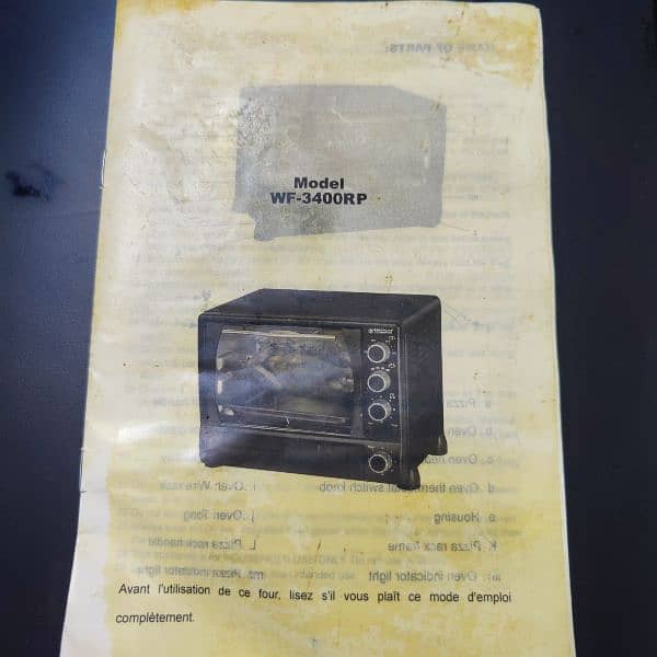 West Point 3-in-1 Oven, Toaster, Pizza Cooker (Barely Used) 3