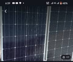 2 solar panels 170 watt ( 10000 se bilkul Kam nahi)