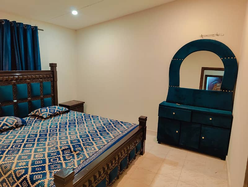 Full furnished sparte two bed house bahria town phase 8 4