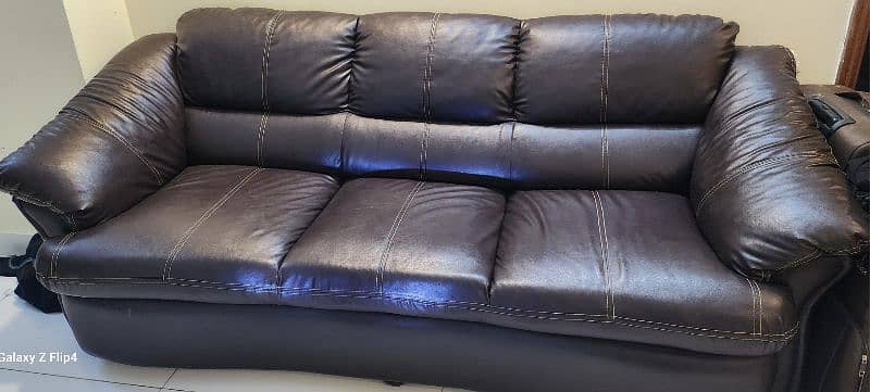 sofa set 3 seater and single seat 3