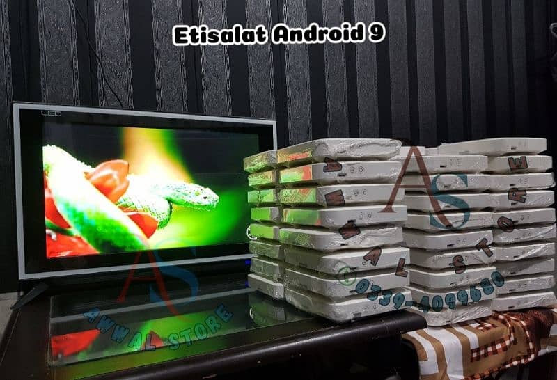 Etisalat Android Box Smart TV Box Ultra HD 4K Android Tv Box 8