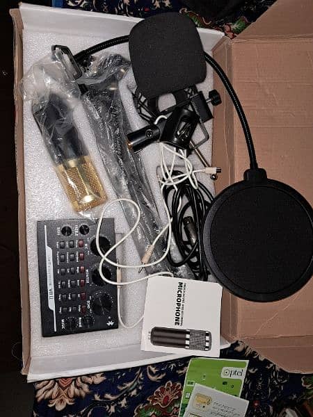 Professional podcast MIC reasonable Price V8II 10/10 1