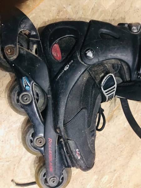 roller blade skates skating shoes in good condition 2