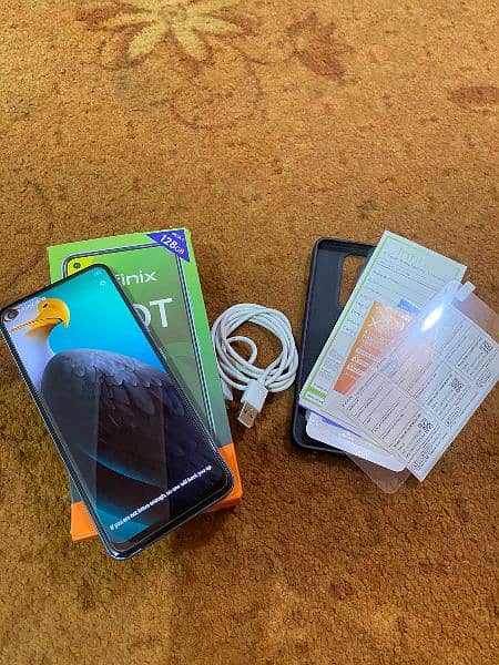 Infinix Hot 10 4/128 10/9 Mint Condition 2