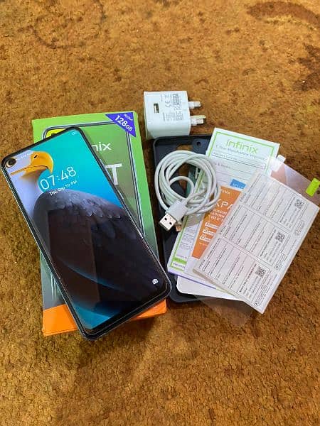 Infinix Hot 10 4/128 10/9 Mint Condition 3