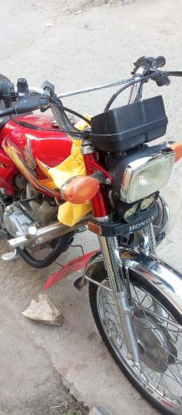 Honda cg125 2021 Unregistered location chakwal 0316.5941318 3