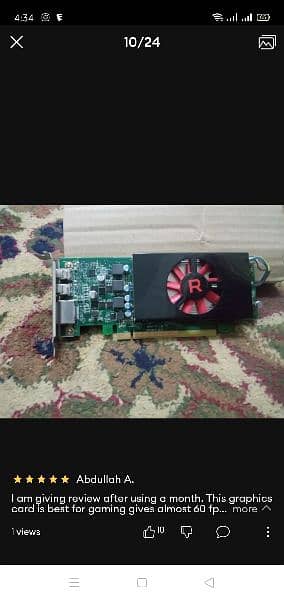 Amd Rx 550 4gb Ddr5 128 bit 1