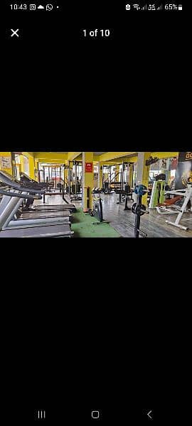 Runing gym for sale 8