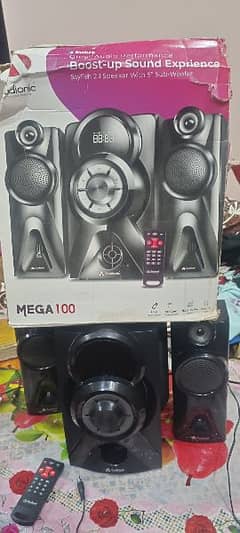 audinoic boofer and speakers good condition