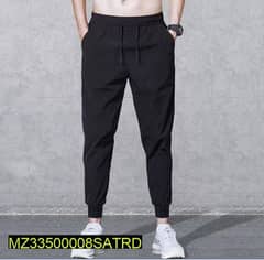 1 Pc Men's  stitched cotton jersey trouser