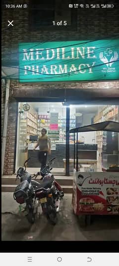 shop for rent in Johar town special for medical stor