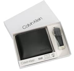 Original Calvin Klein Men's Wallet Sets-Minimalist Card Cases,