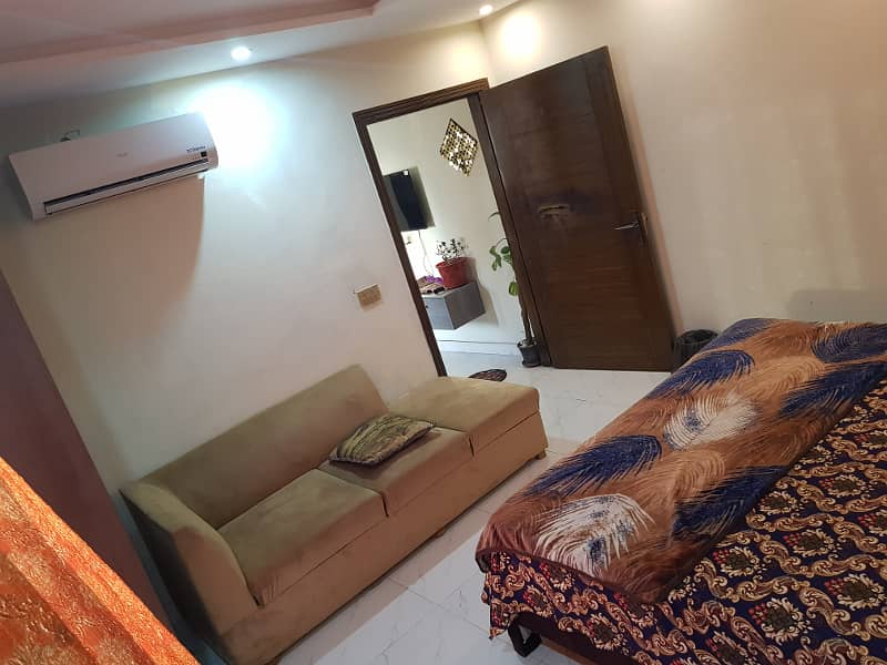 Vip furnished apartment daily basis for rent facing Eiffel bahria town lahore 9