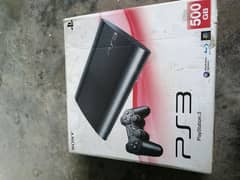 playstation 3 with box