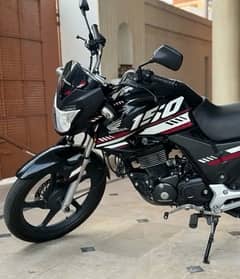 Honda CB150F BLACK 2023/2024 Punjab registered smartcard file availble